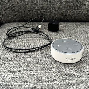 Amazon Alexa with charger